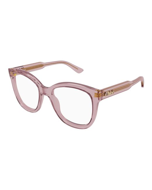 Chloé Black Ch0378O 004 Optical Frames Acetate Transparent Squared