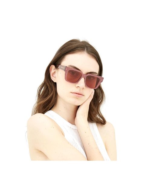 Agent Provocateur Hjg Debie Dark Glitter Outlet Sunglasses Acetate Squared Normal