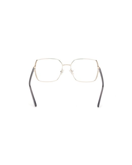 Guess Black Gm50014 020 Optical Frames Metal Squared Normal