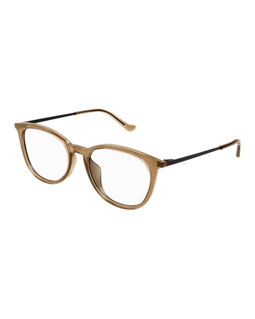 Gucci Black Gg1468Oa 003 Optical Frames Acetate Transparent Round