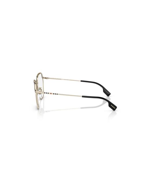 Burberry Black Be1371 Angelica 1326 Optical Frames Metal Transparent Geometric Normal