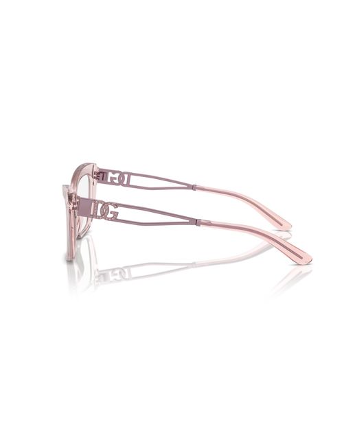 Dolce & Gabbana Black Dg3375B 3148 Optical Frames Acetate Transparent Cat Eye Normal