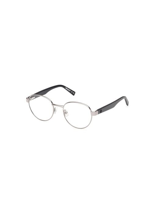 Timberland Black Tb50102 010 Optical Frames Round Normal