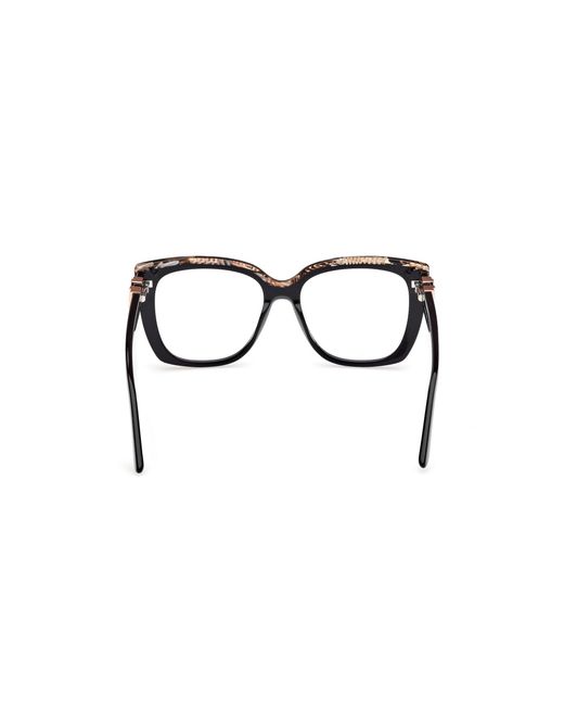 Guess Black Gm50032 005 Optical Frames Acetate Squared Normal