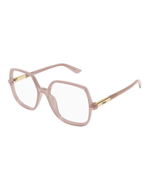 Chloé Black Ch0368O 004 Optical Frames Acetate Transparent Geometric