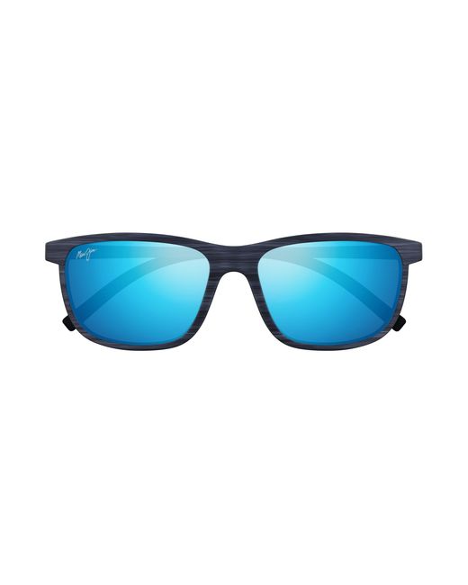 Maui Jim Black Mj0811S 002 Sunglasses Injected Squared