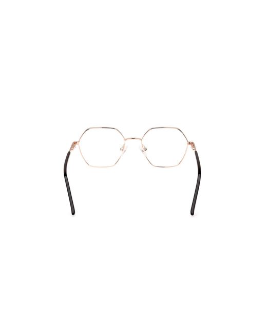 Guess Black Gu8275 005 Optical Frames Aluminum Geometric Normal