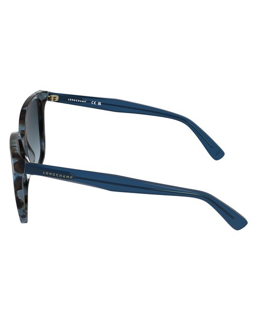 Longchamp Black Lo807S 438 Sunglasses Acetate Squared Normal