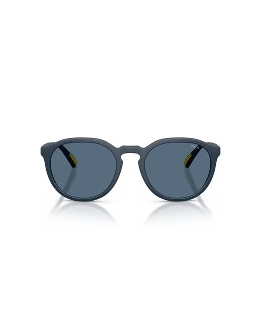 Polo Ralph Lauren Black Ph4232U 590480 Sunglasses Injected Round Normal for men