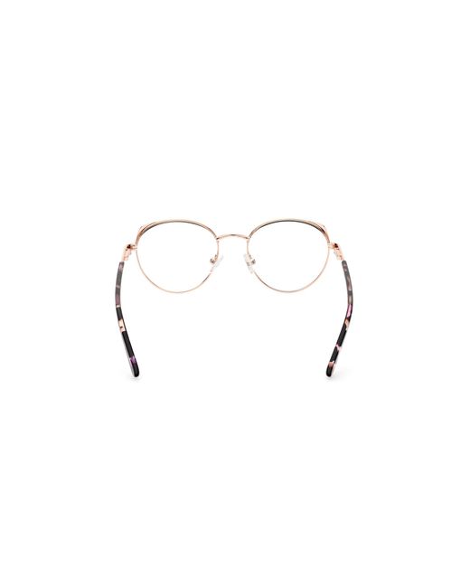 Guess Black Gu8273 028 Optical Frames Aluminum Round Normal