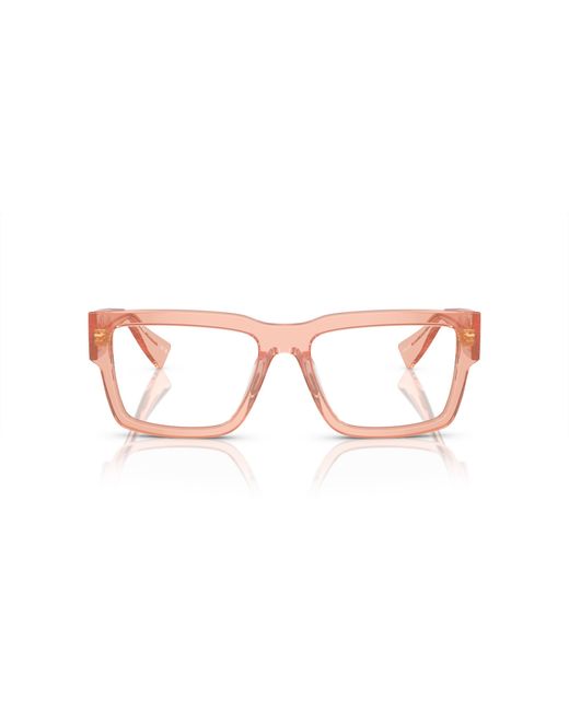 Miu Miu Black Mu 02Xv 13T1O1 Optical Frames Acetate Transparent Squared Normal