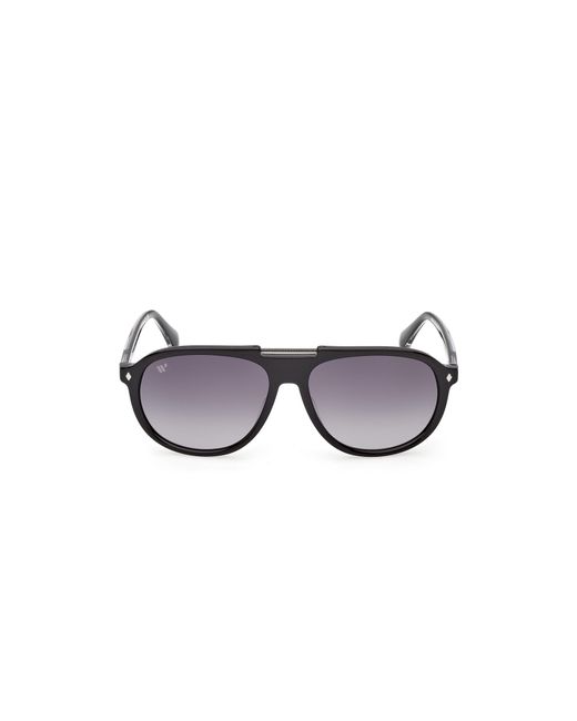 Web Black We0394 05B Sunglasses Acetate Smoke Pilot Normal for men