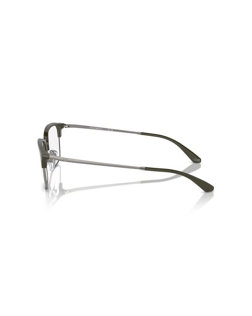 Emporio Armani Black Ea3243 3003 Optical Frames Injected Transparent Pillow Normal for men