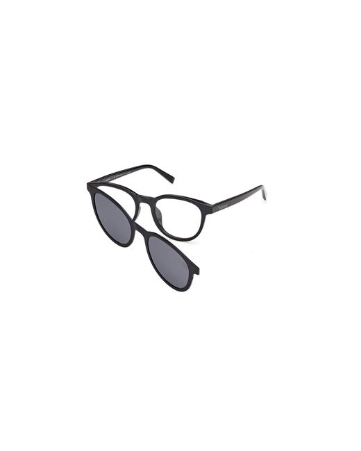 Timberland Black Tb50100-H 002 Optical Frames Injected Round Normal for men
