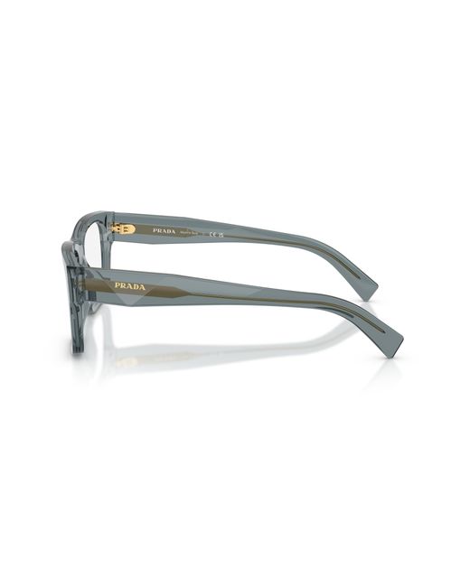 Prada Black Pr C01V 17T1O1 Optical Frames Acetate Pillow Normal for men
