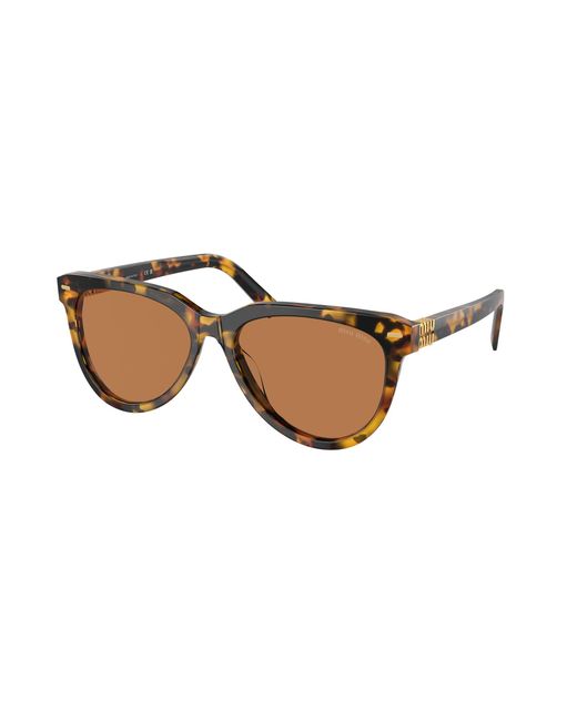 Miu Miu Black Mu 12Zs Vau01T Sunglasses Acetate Pantos Normal