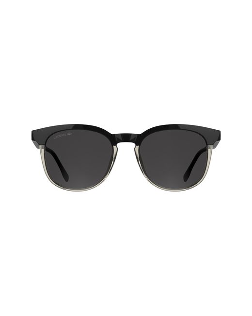 Lacoste Black L6073S 001 Sunglasses Bio-Injected Squared Normal for men