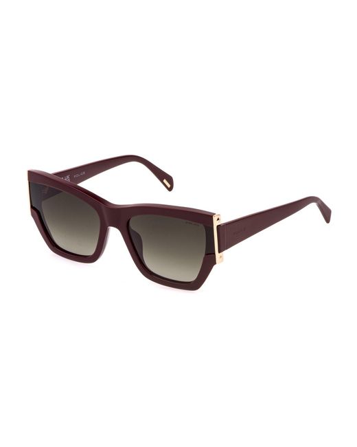 Police Black Splr22 Secret 2 0Ar3 Sunglasses Acetate Cat Eye Normal Shaded