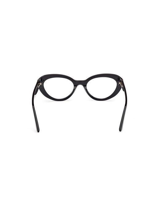 Guess Black Gm50035 001 Optical Frames Acetate Round Normal