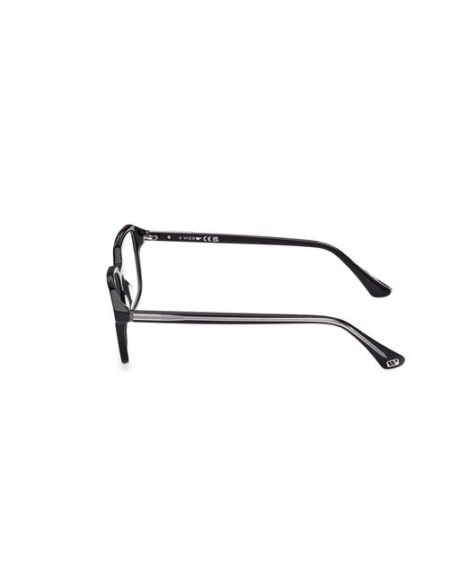 Web Black We5463 005 Optical Frames Acetate Squared Normal for men