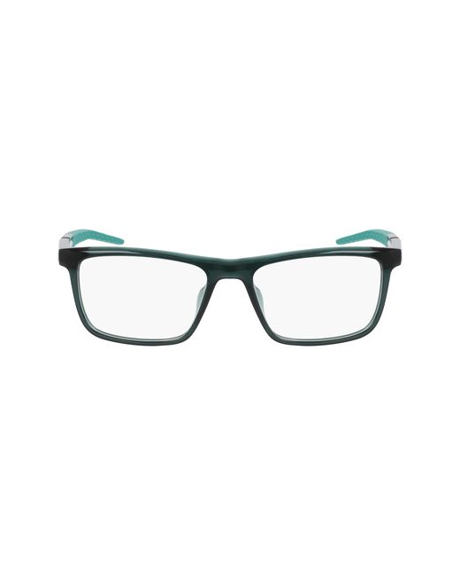 Nike Black 7057 301 Optical Frames Bio-Inject Squared Normal for men