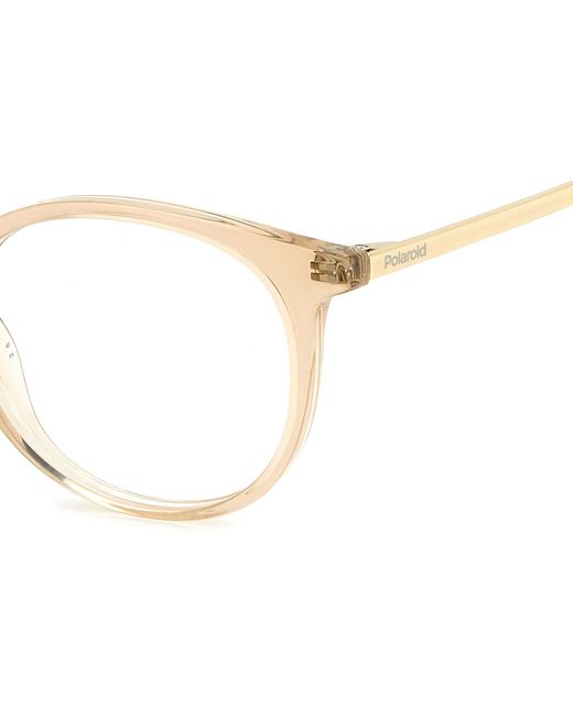 Polaroid Black Pld D496 10A Optical Frames Plastic Round