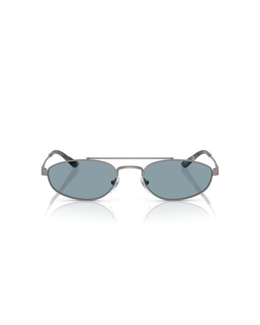 Emporio Armani Black Ea2157 300372 Sunglasses Metal Pilot Normal for men