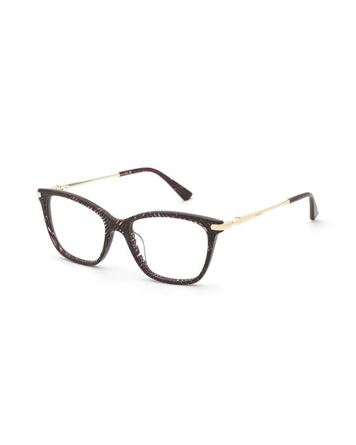 Nina Ricci Black Vnr473 05Ag Optical Frames Acetate Squared