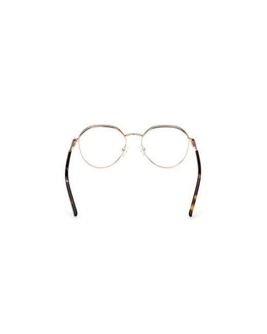 Guess Black Gu8272 028 Optical Frames Aluminum Geometric Normal