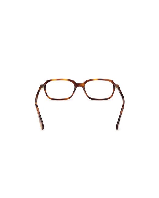 MAX&Co. Black Mo5218 052 Optical Frames Acetate Squared Normal