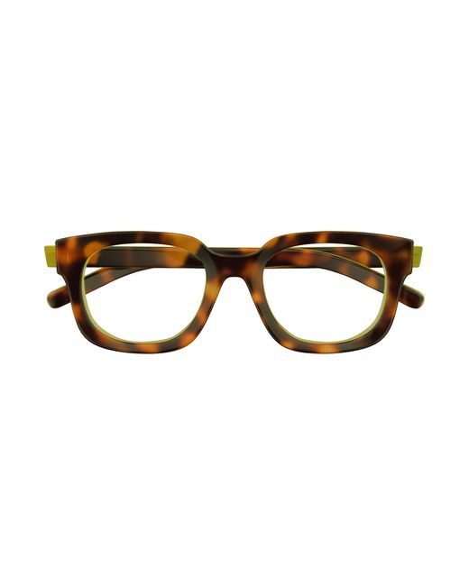 Gucci Black Gg1721O 002 Optical Frames Injected Transparent Squared