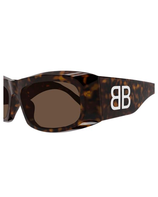 Balenciaga Black Bb0395S 002 Sunglasses Acetate Squared