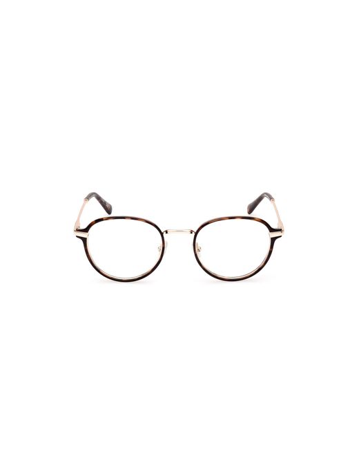 Guess Black Gu50079 052 Optical Frames Injected Round Normal for men
