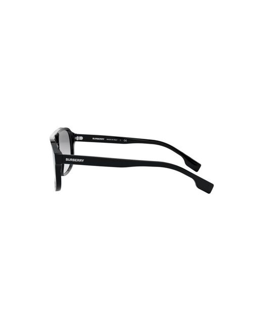 Burberry Black Be4320 Francis 300111 Sunglasses Plastic Squared Normal Nuanced for men