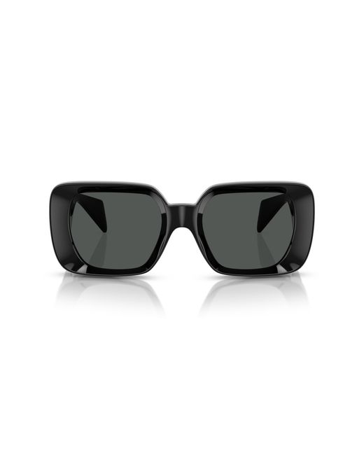 Versace Black Ve4473U Gb1/87 Sunglasses Injected Squared Normal