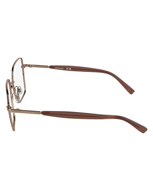 Longchamp Black Lo2181 726 Optical Frames Metal Squared Normal