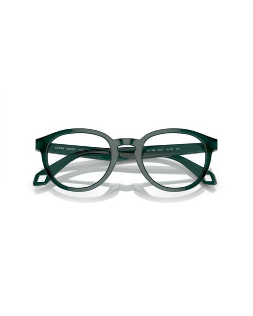 Giorgio Armani Black Ar7248 6044 Optical Frames Acetate Pantos Normal for men