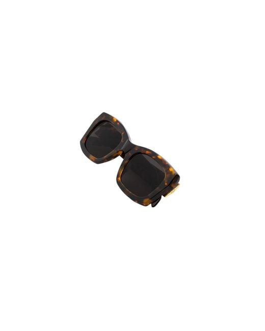 Retrosuperfuture Black H8Y Komori Burnt Sunglasses Acetate Squared Normal