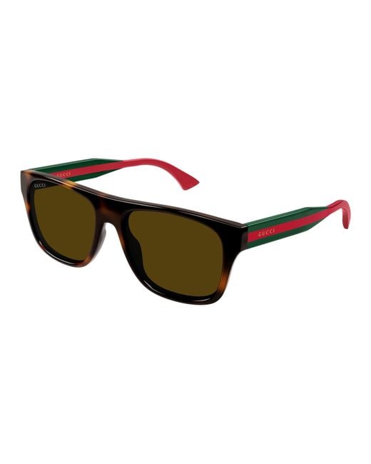 Gucci Black Gg2119S 002 Sunglasses Acetate Squared for men