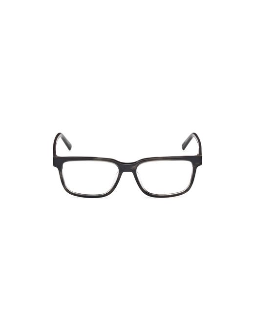 Timberland Black Tb50031-H 020 Optical Frames Acetate Squared Normal for men