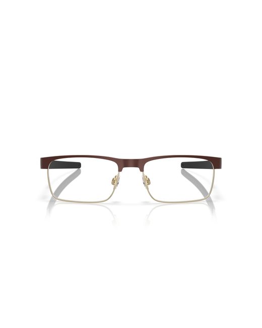 Oakley Black Ox5153 Metal Plate Ti 515305 Optical Frames Titanium Squared Normal for men