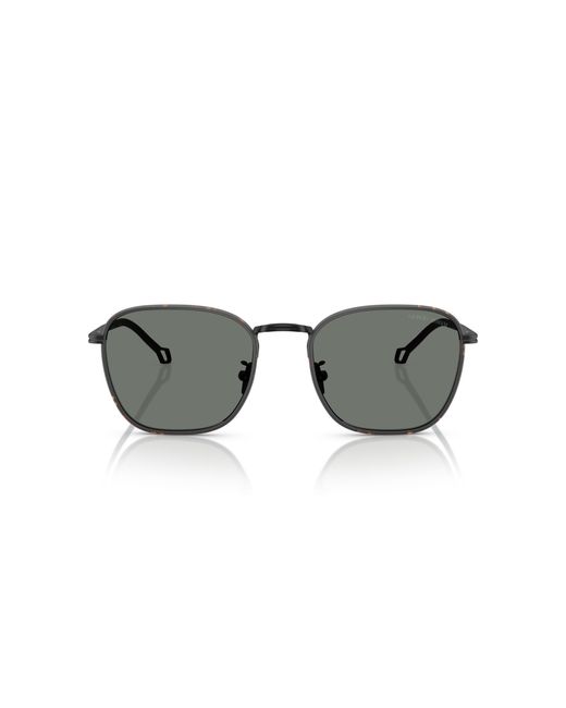 Giorgio Armani Black Ar6164J 300111 Sunglasses Steel Squared Normal for men