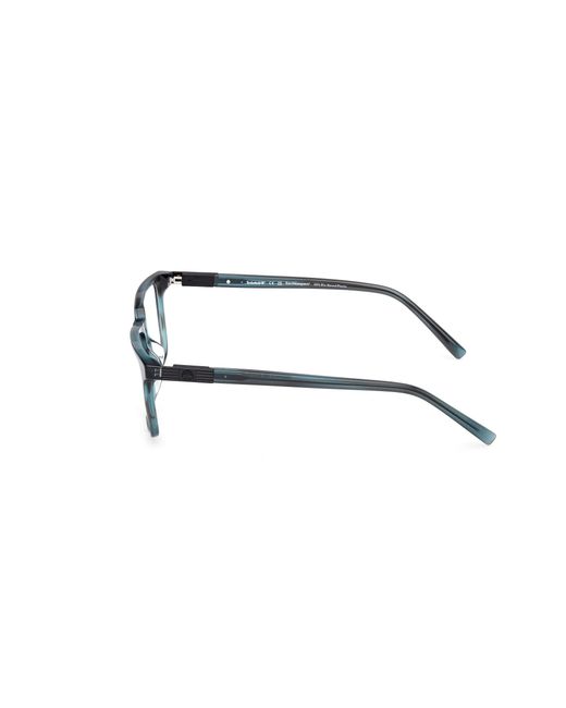 Timberland Black Tb50072-H 092 Optical Frames Acetate Squared Normal for men