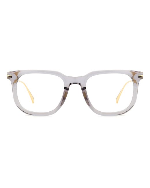 David Beckham Black Db 7119 Ft3 Optical Frames Acetate Squared for men