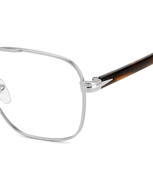 David Beckham Black Db 7103 Ex4 Optical Frames Metal Squared for men