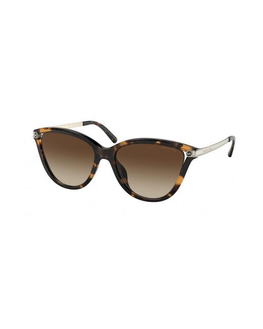 Michael Kors Black Mk2139U Tulum 300613 Sunglasses Plastic Cat Eye Nuanced