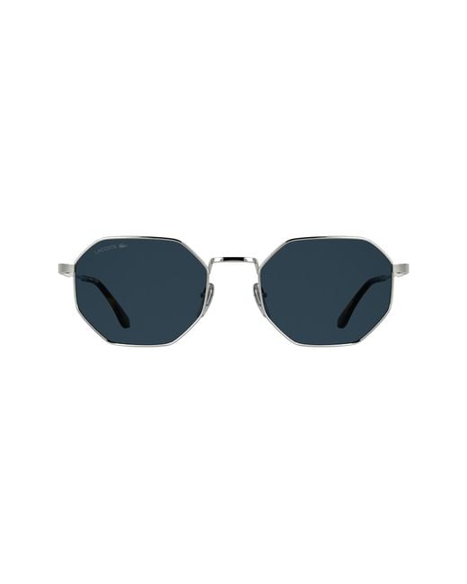 Lacoste Black L280S 040 Sunglasses Metal Squared Normal