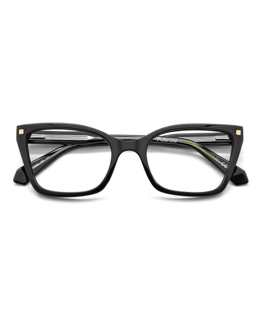 Polaroid Black Pld D520 807 Optical Frames Bio-Cecid Squared