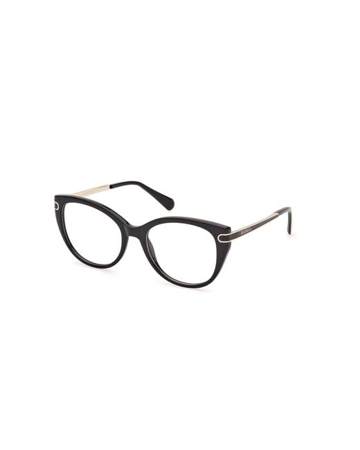 MAX&Co. Black Mo5135 001 Optical Frames Injected Round Normal