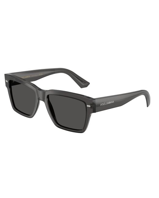 Dolce & Gabbana Black Dg4431 316087 Sunglasses Acetate Squared Normal for men